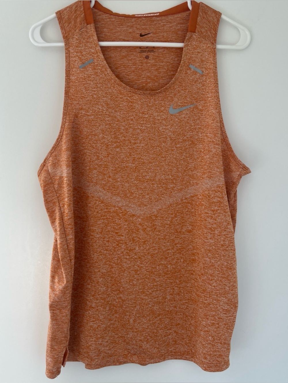Nike Men's Dri-FIT ADV Stride Tank Orange